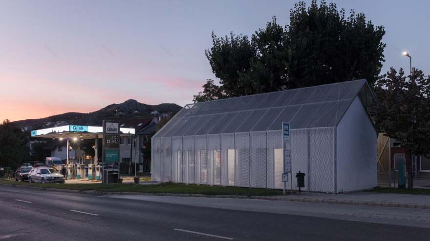 当地外观加油站,因特拉穆罗斯丨匈牙利-28