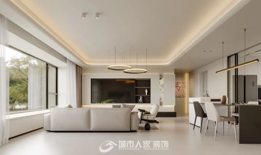 城市人家||吾悦花园城139平方,现代极简风,诠释简约与温情的平衡-19