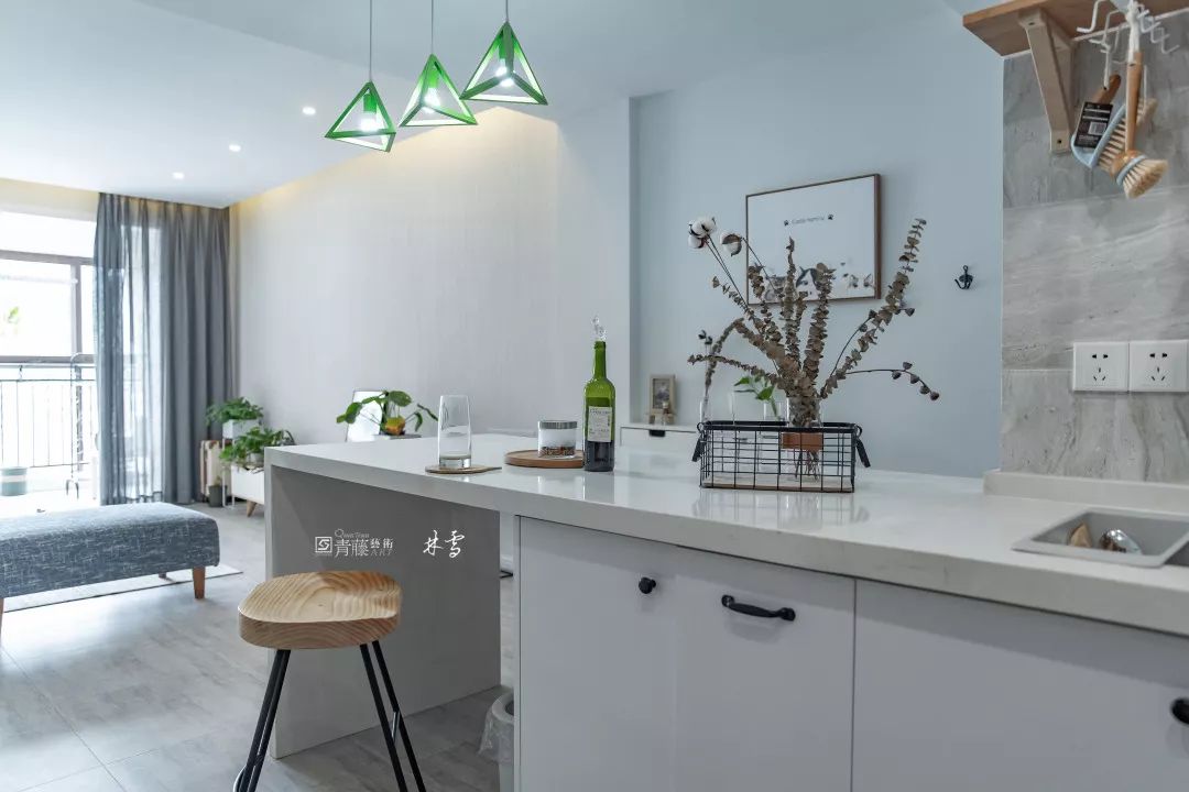 天籁福 100㎡理想家 | 林雪设计打造闺蜜聚会空间-13