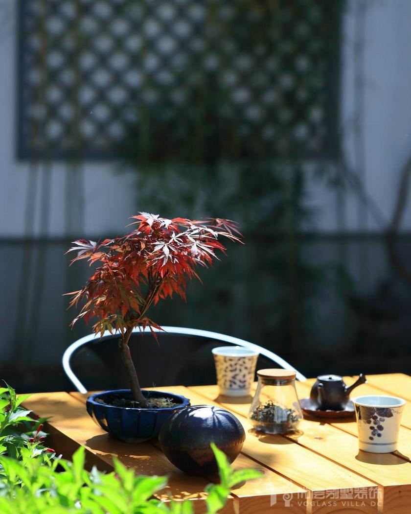 480平混搭风格别墅装修实景案例-0