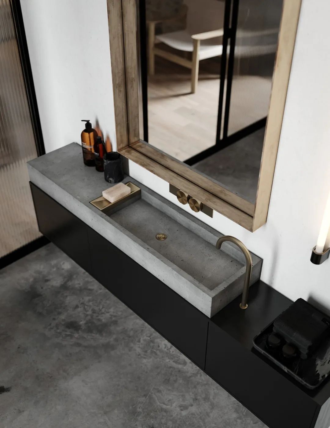 现代公寓设计中的高级灰++ 粉色运用-137