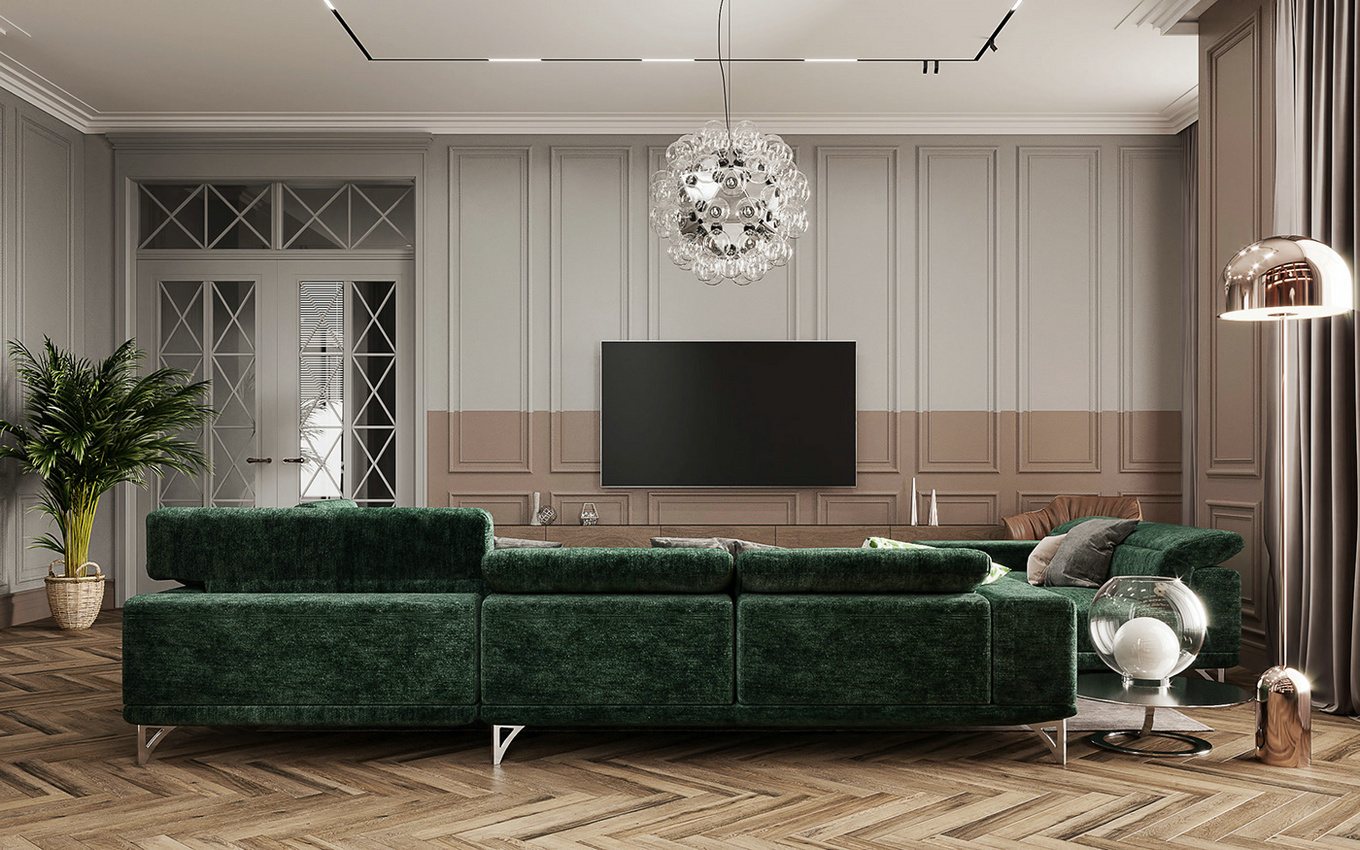 轻奢质感，打造成熟与娇嫩共存的室内空间-0