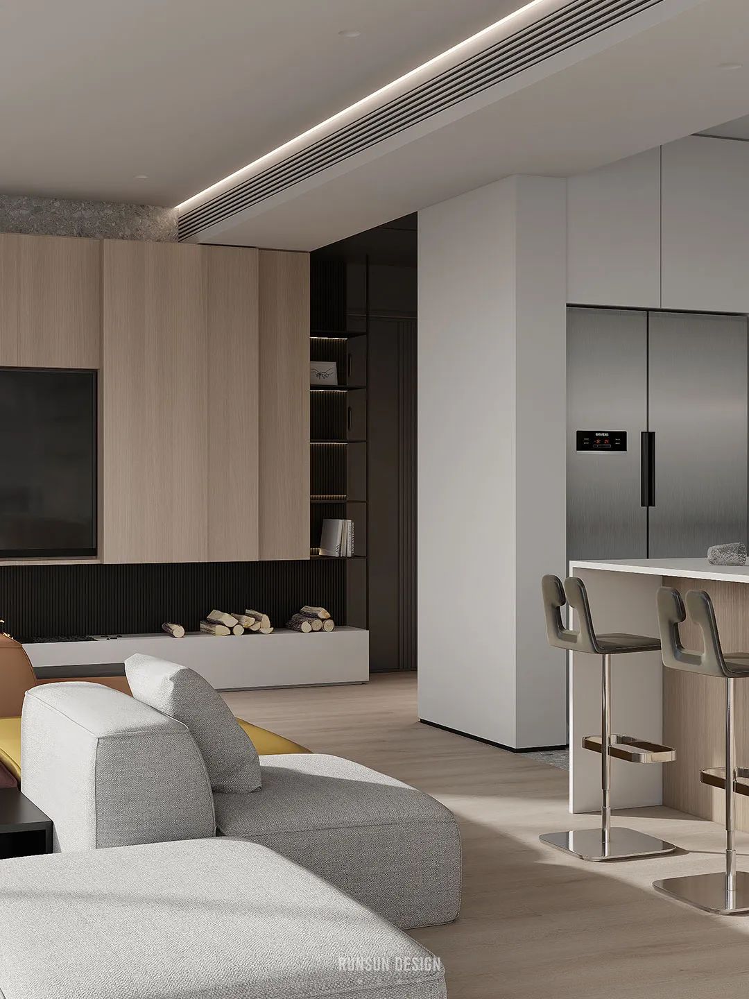 温州翡翠心湖私宅 · 简约素雅的灵动空间丨中国温州丨朗石设计-43