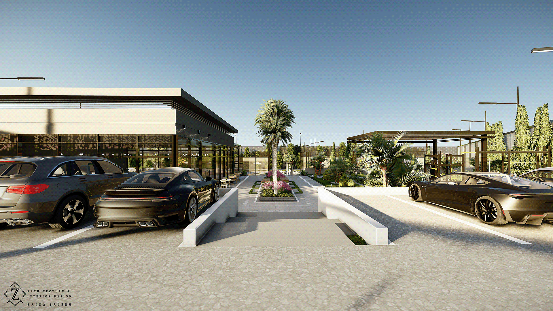 Padel 俱乐部设计丨约旦安曼-7