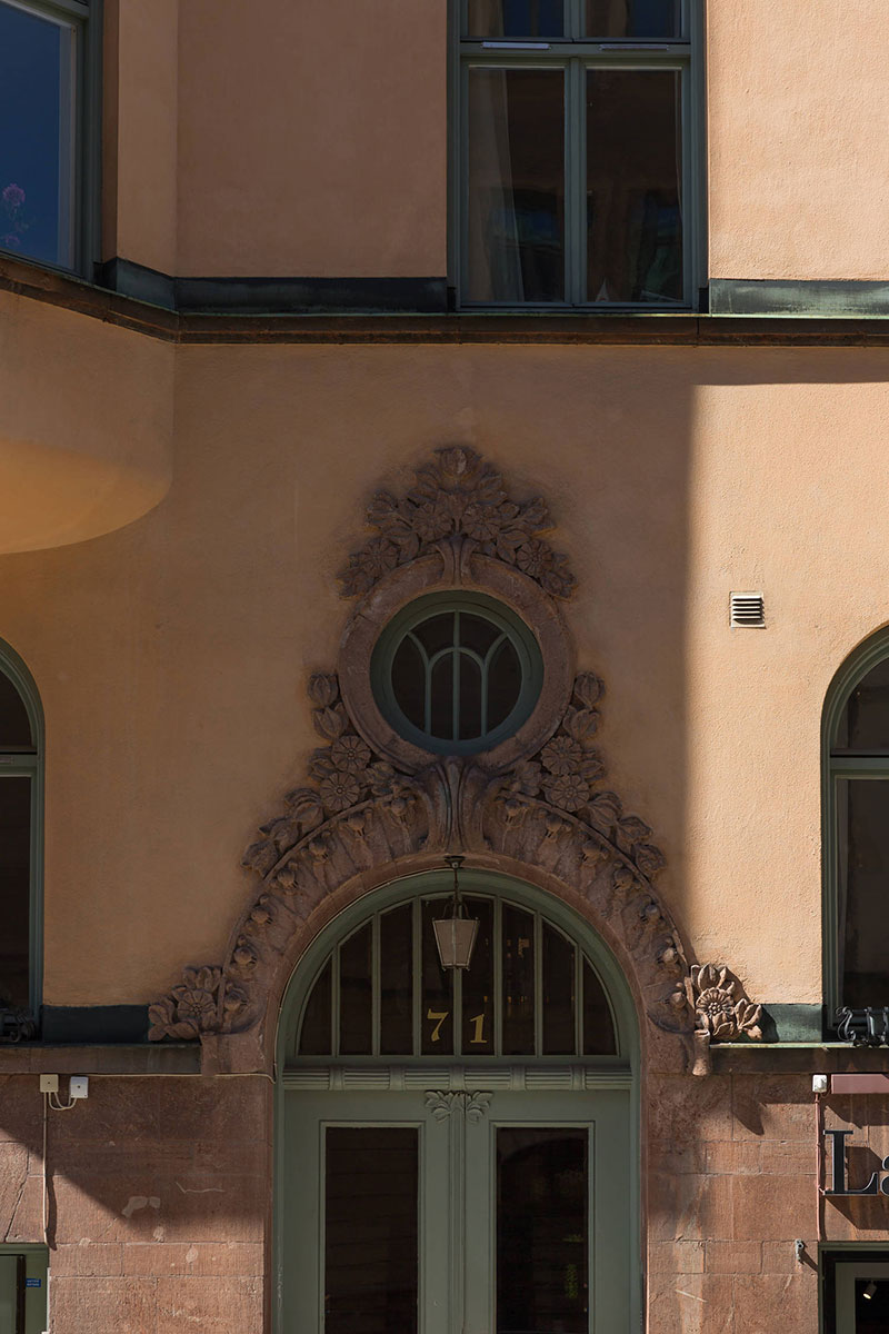 色彩对比的斯德哥尔摩公寓-23