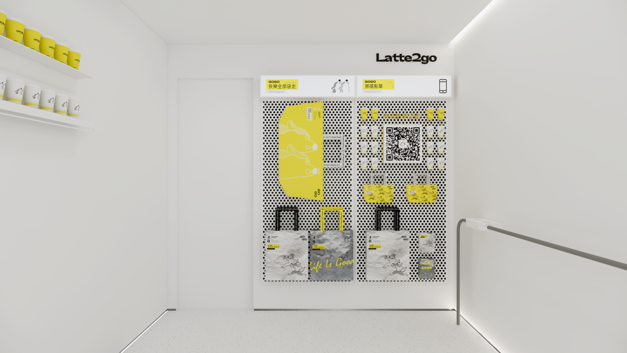 N37 商场二狗咖啡店丨中国重庆丨重庆派派全案设计公司-37