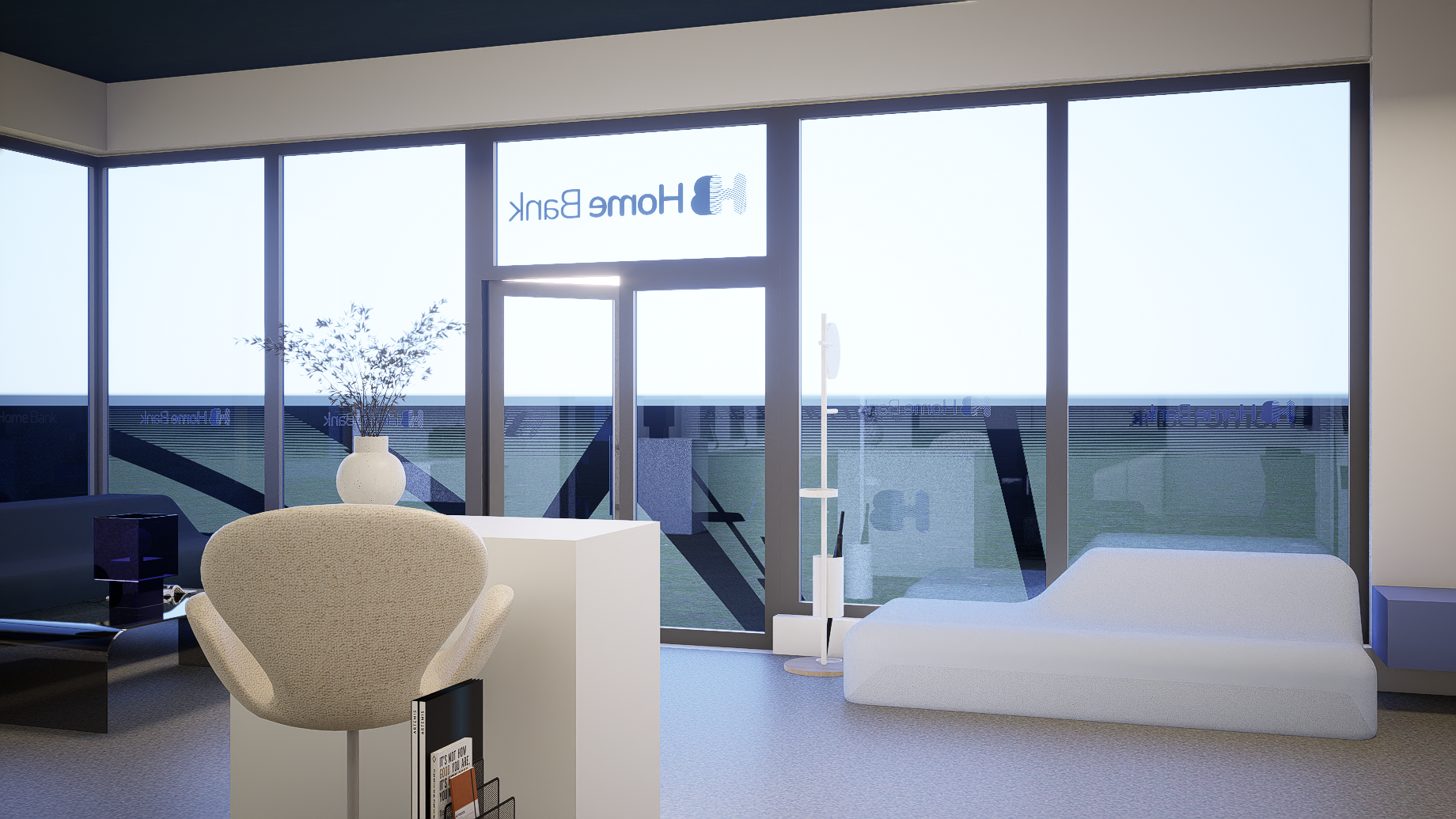 Home Bank Interior Concept-7