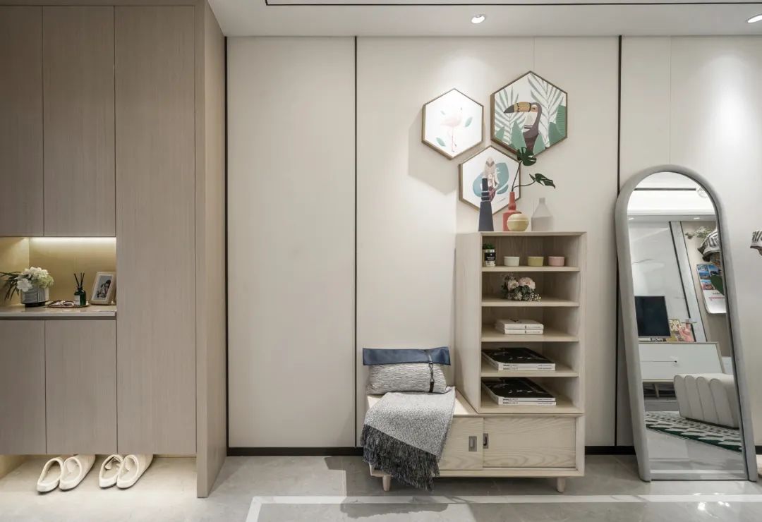 爱马仕轻奢++ 自然小清新，漓东新城样板房设计演绎优雅与清新-41