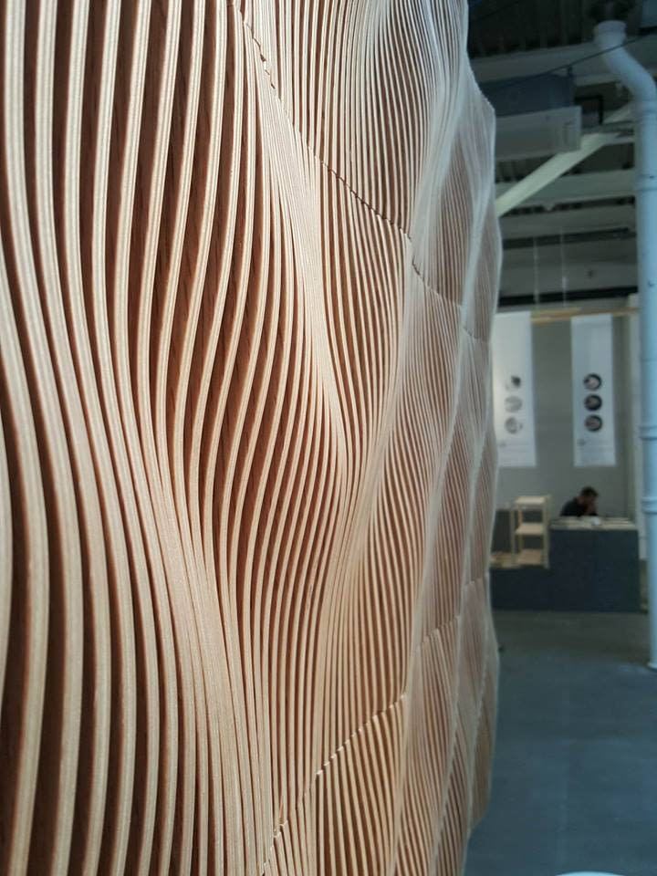 ENCODE伦敦设计展平行木墙覆层系统展示丨英国伦敦-7