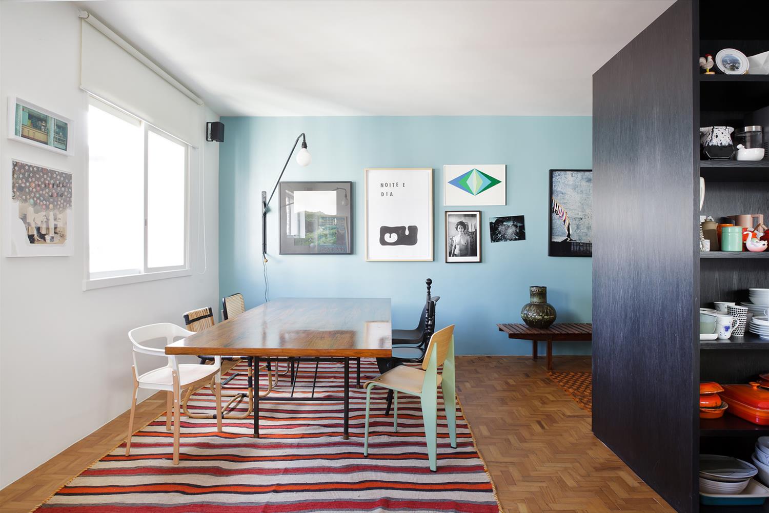 色彩斑斓的木质公寓 · 巴西 Residência Lorena-11