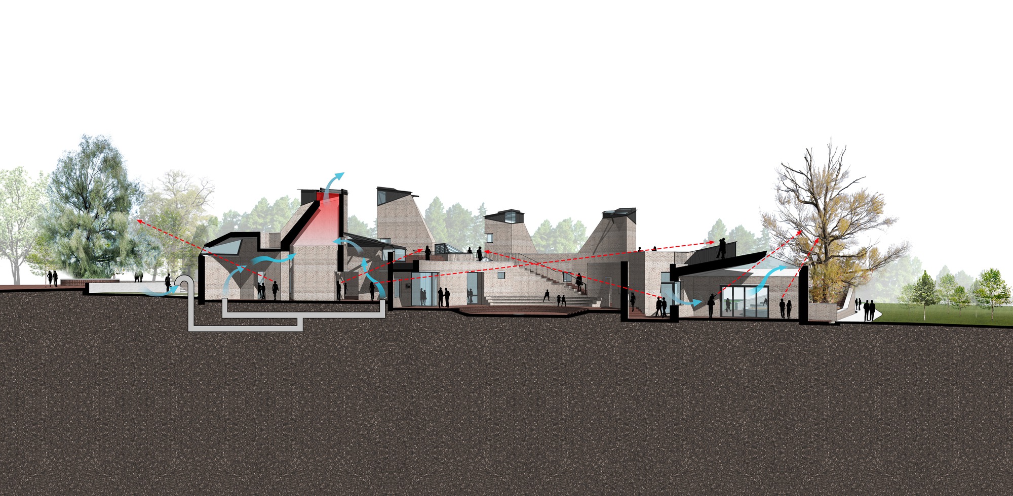 West Wusutu Village Community Center / Zhang Pengju-14