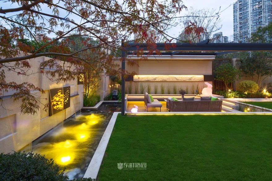 上海大宁金茂府玉兔园 | 自然与舒适的完美结合-30