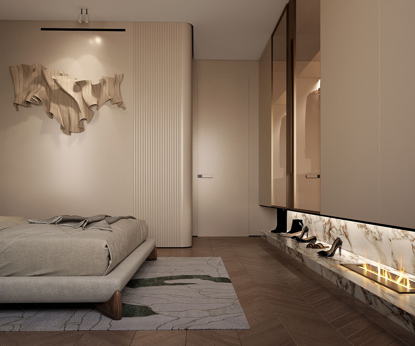 2023年基辅的柔和色调公寓丨乌克兰基辅丨syndicate.design-21