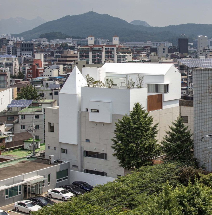 Aquarius Pyramid House | 韩国顶级影星的纪念碑式住宅设计-7