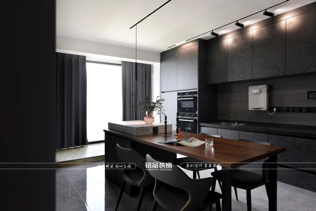 黑白简约,现代时尚 · 150㎡温馨舒适家居设计丨铭品装饰-31