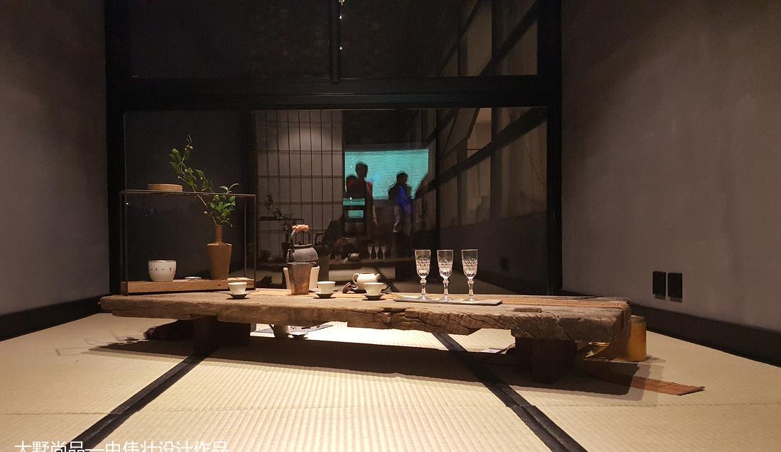 禅意东方美学 | 黑白灰的禅茶一味空间设计-0