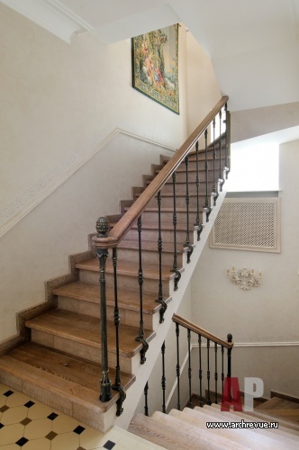 老法国风格住宅室内设计丨加尔фаян Светлана,沃尔кова Марина-28