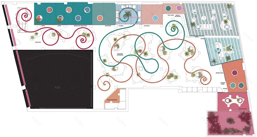 Office and Set of TV Ponyo en el Garage / Fast and Furious Production Office-10