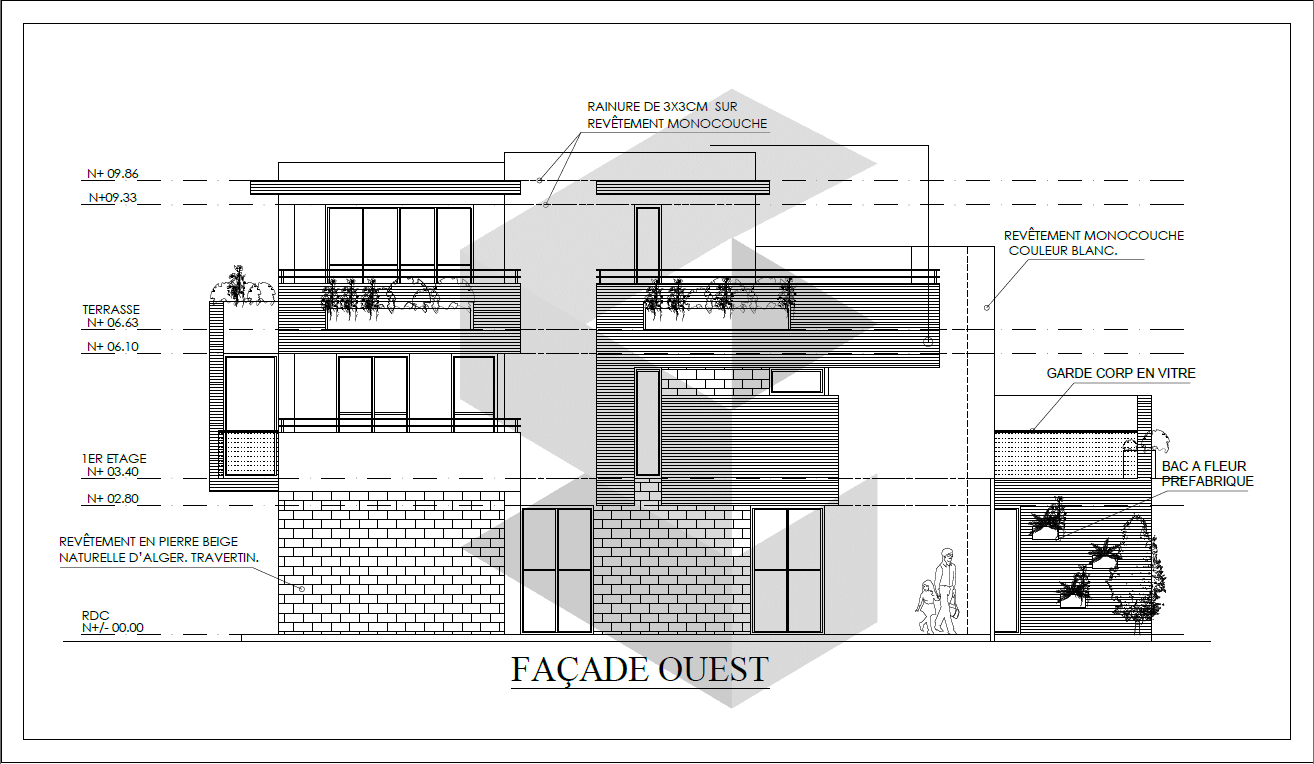 2D House Plan-0