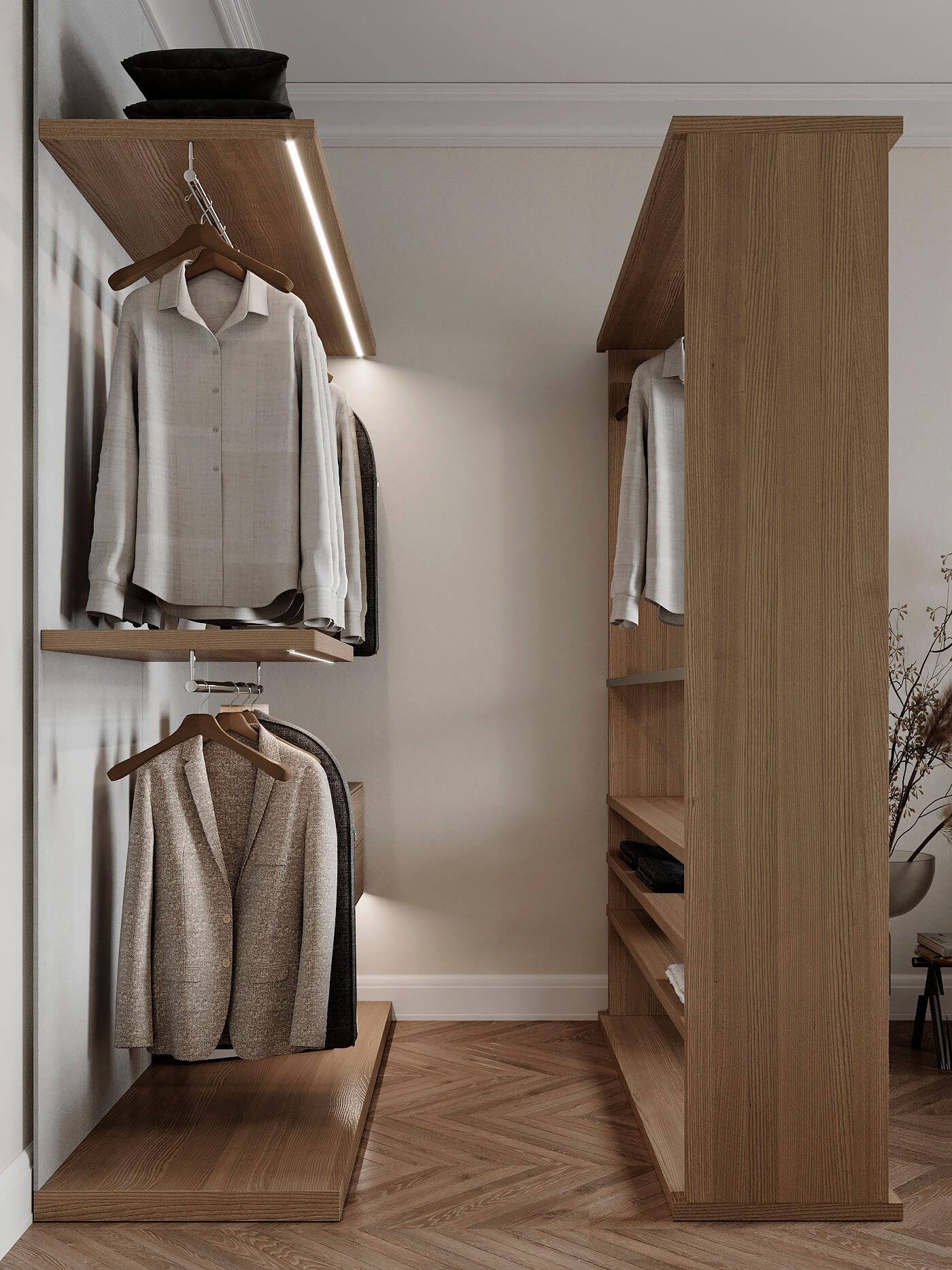 107㎡ 法式住宅设计 既浪漫又舒适！-8