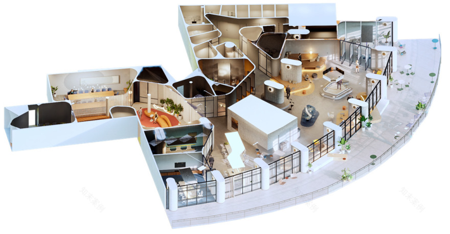 巴西圣保罗 copan 大楼商务咨询公司总部室内设计-19