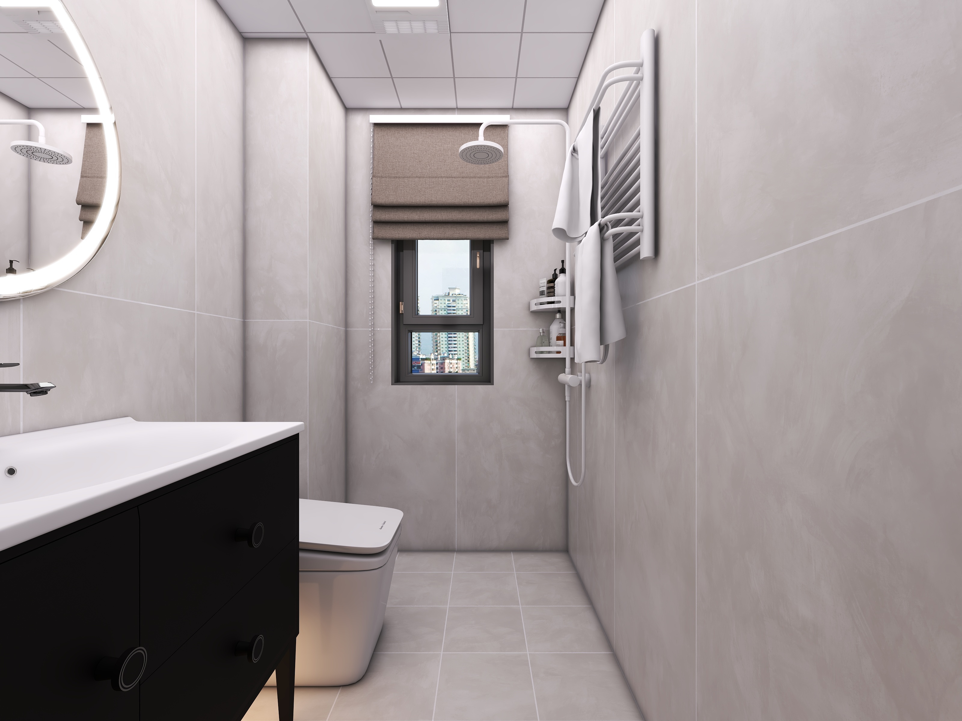 四川成都华府悦璟（115平方简约法式三居室）-67