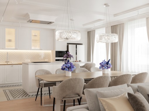 “ТвояПривилегия”郊区公寓室内设计丨“Интерьерком”设计工作室-7