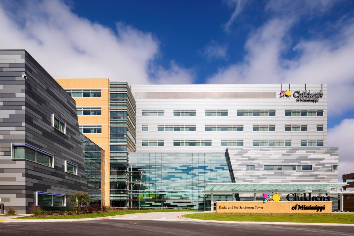 HDR丨儿童医院丨Kathy and Joe Sanderson Tower at Children’s of Mississippi-8