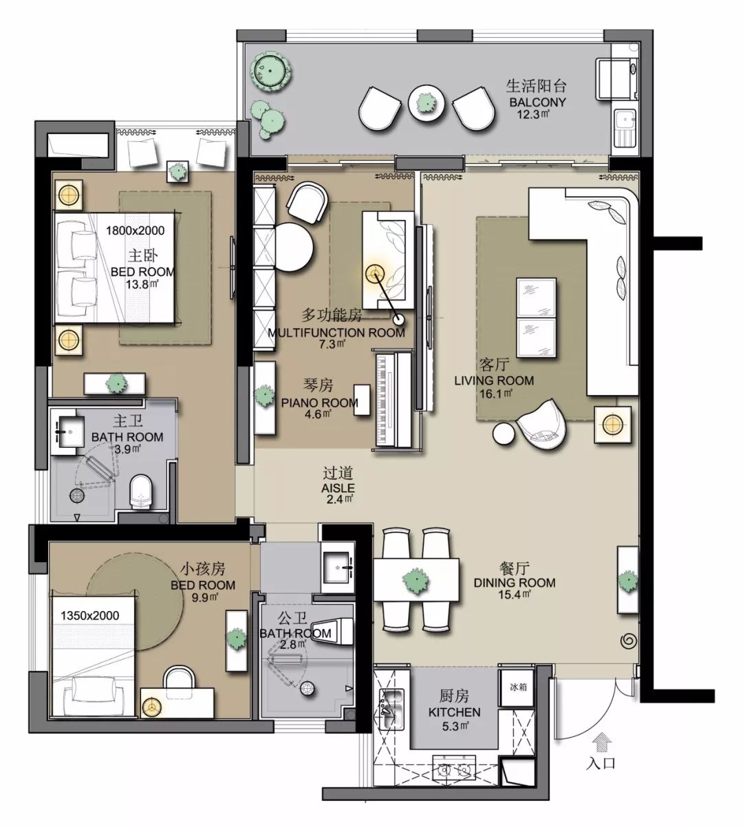 泉州建发珑璟湾三期样板间 | 东方韵味的优雅低奢空间-4