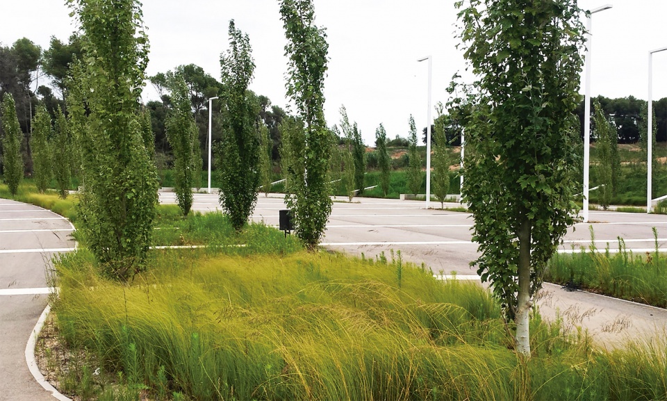 融合农田景观的 Mango 物流中心-9