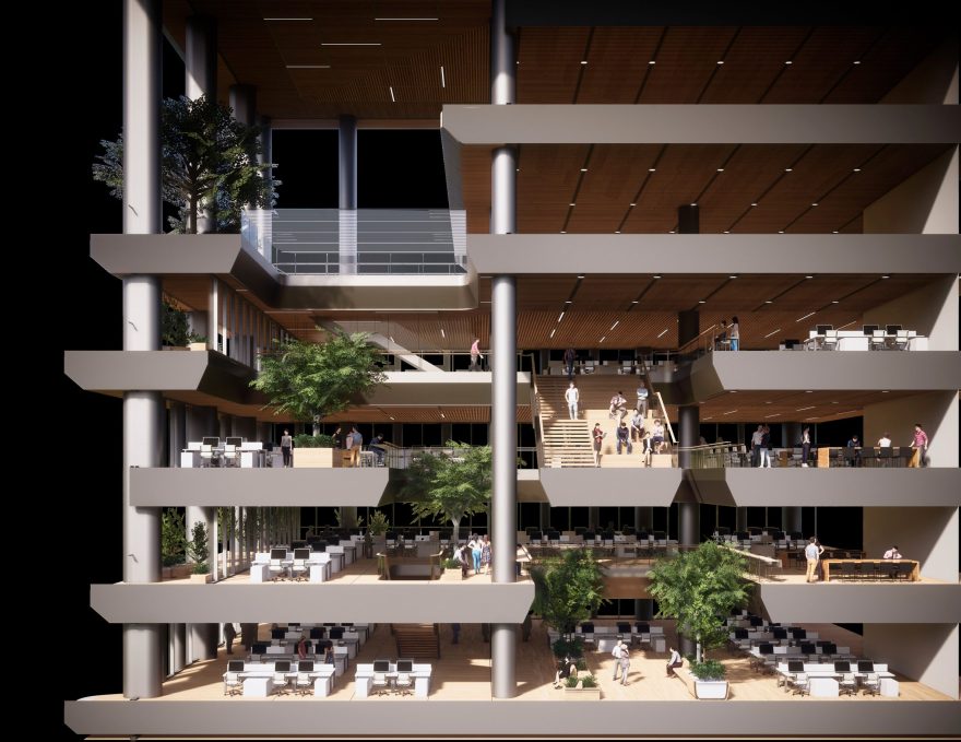 中国建筑师适应更高效和文化相关的摩天大楼设计-41