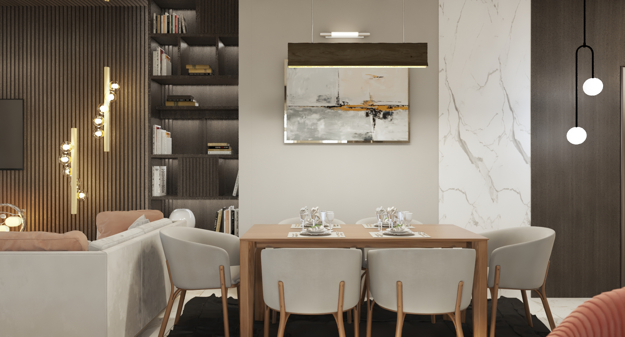 Madinty wooden style apartment-14