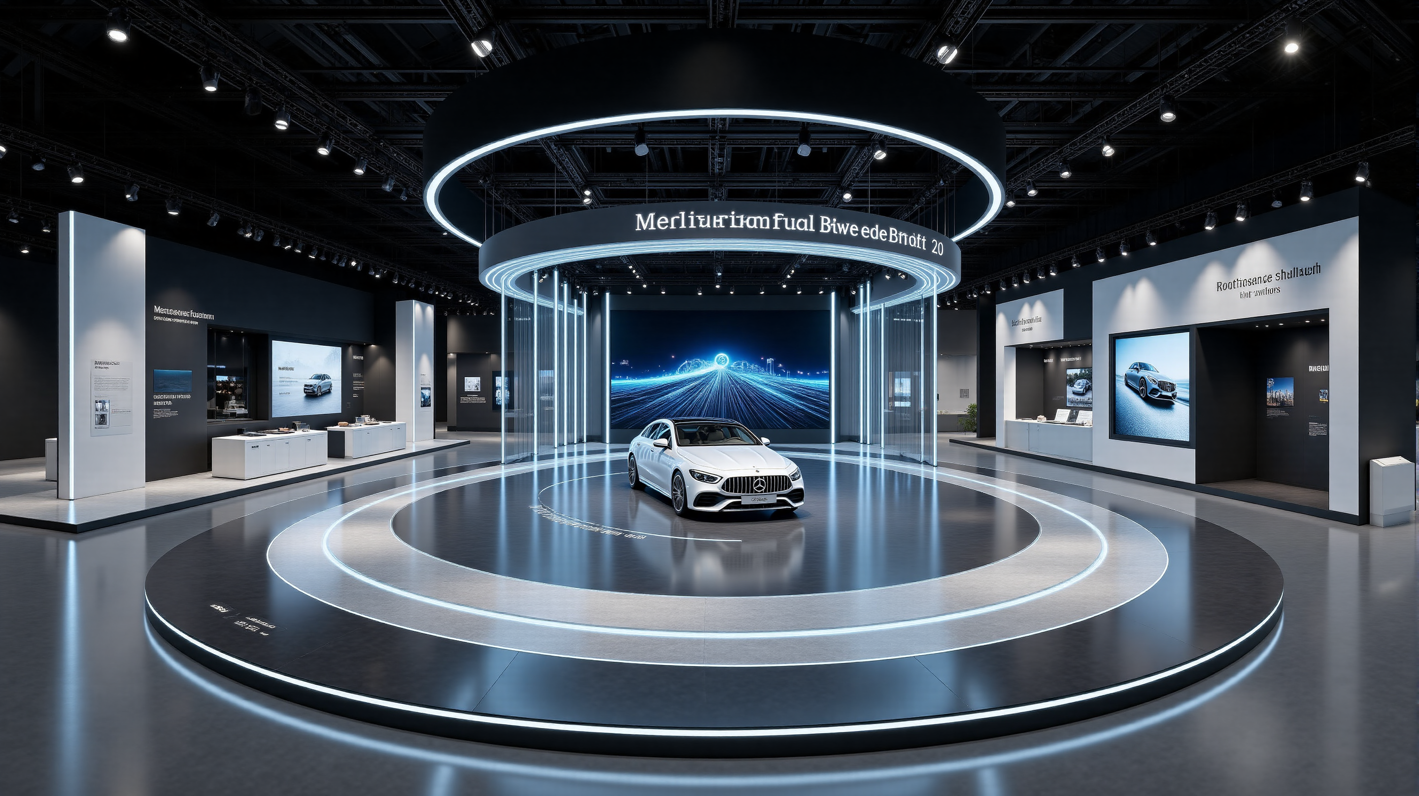 奔驰汽车展台设计-4