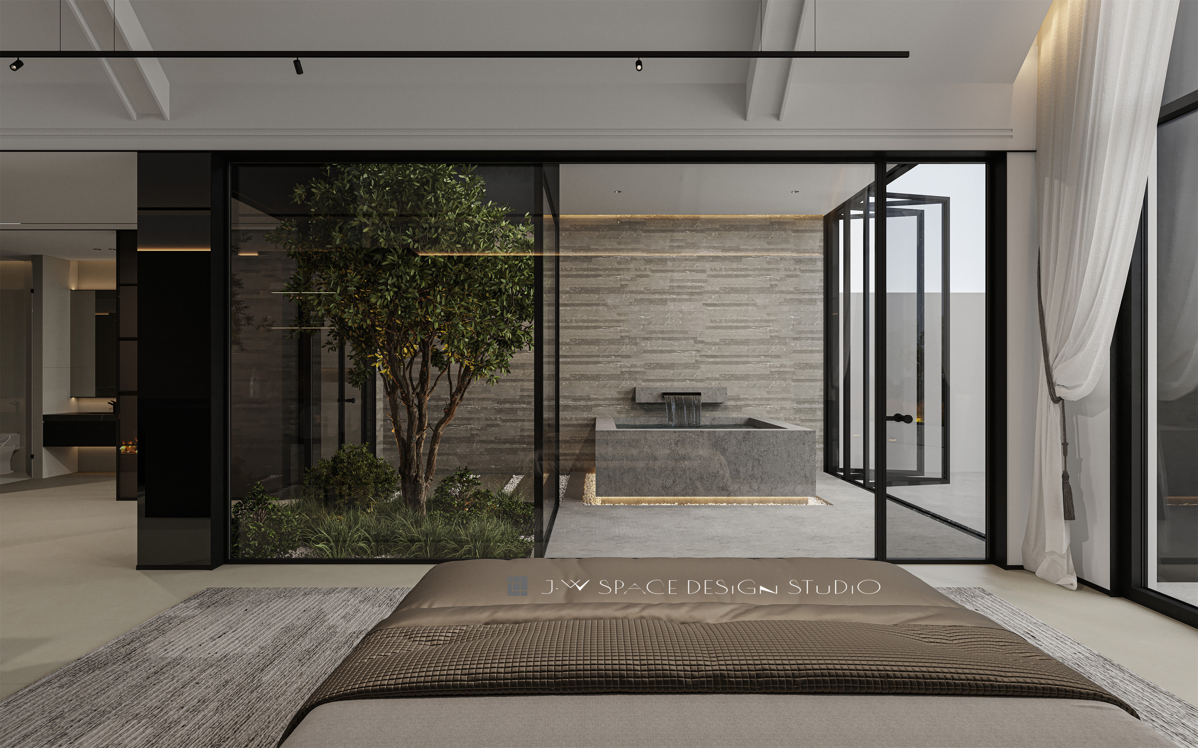 酒店设计丨中国洛阳丨井外空间设计-18