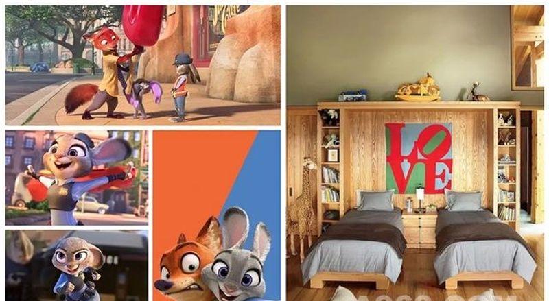 《疯狂动物城》儿童房设计-2