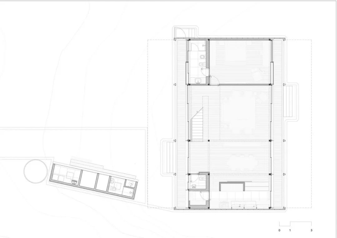 订制|240 m²巴西框架结构复式小屋-12