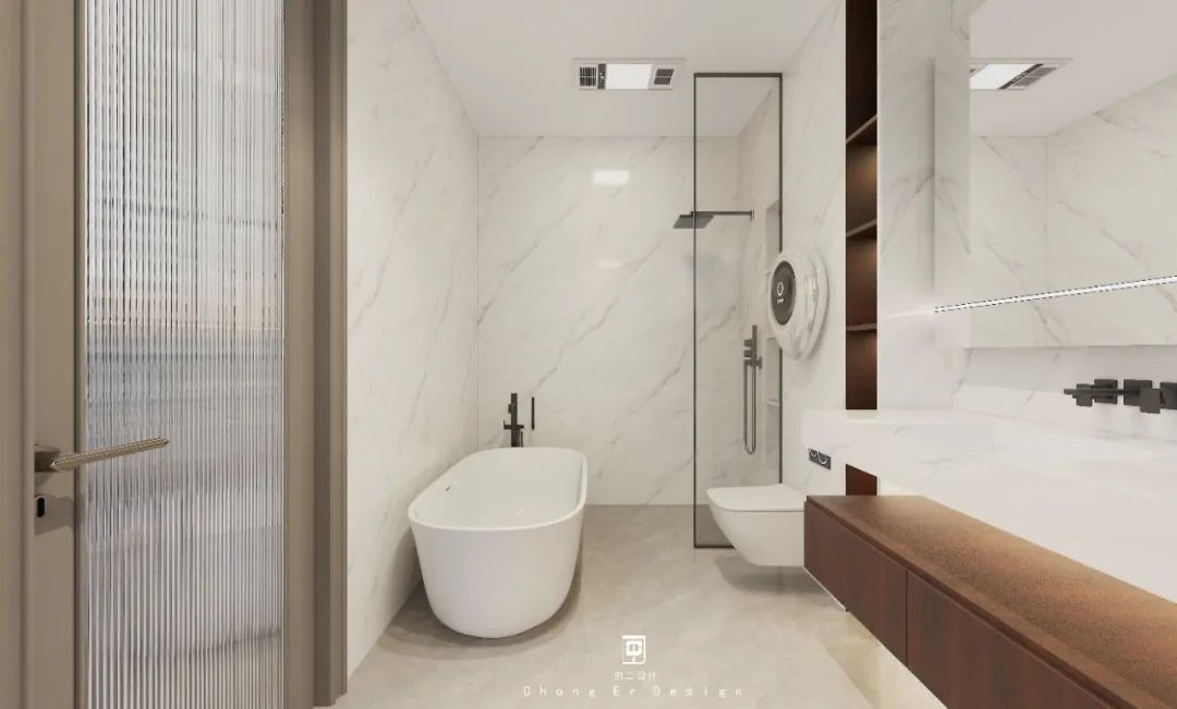 绿谷·云山墅 · 新中式风格的诗意家居设计丨中国泰安丨虫二设计-30