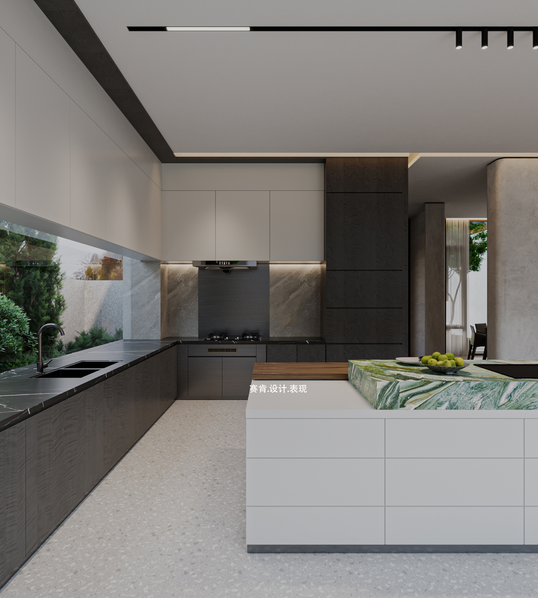 豪华别墅设计表现-11