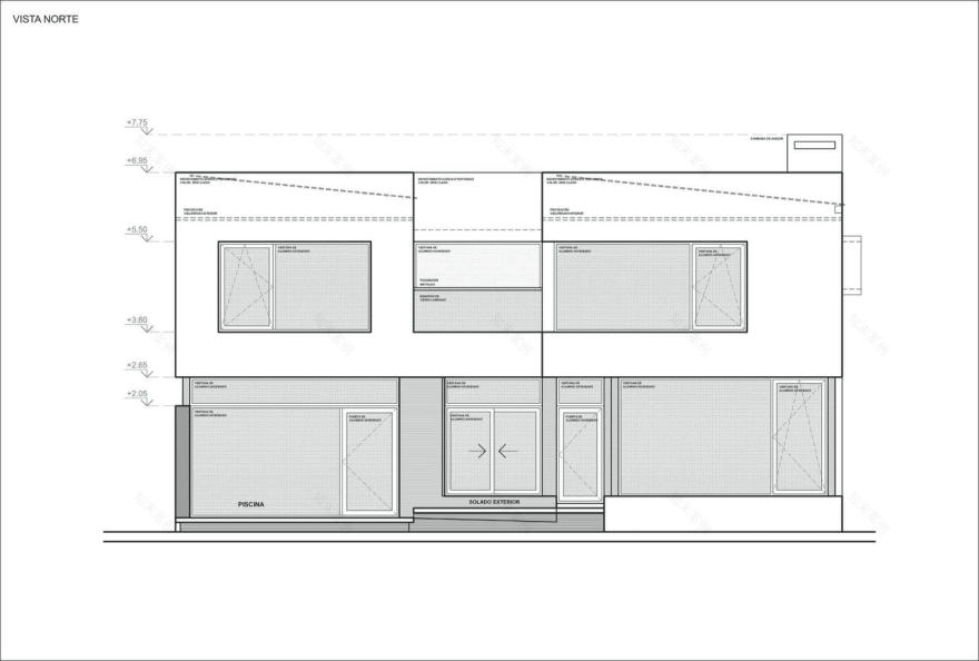 Modern House in Which every Unnecessary Element has been Eliminated-53