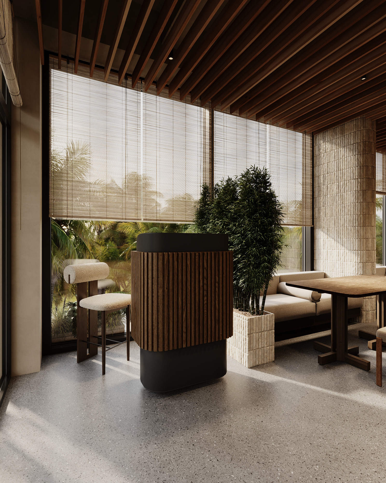 乌布餐厅丨印度尼西亚巴厘丨Bodes studio-11