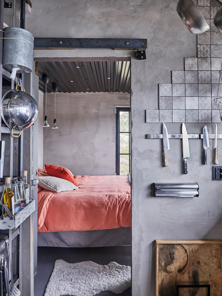 瑞典工业风格乡村别墅改造-11