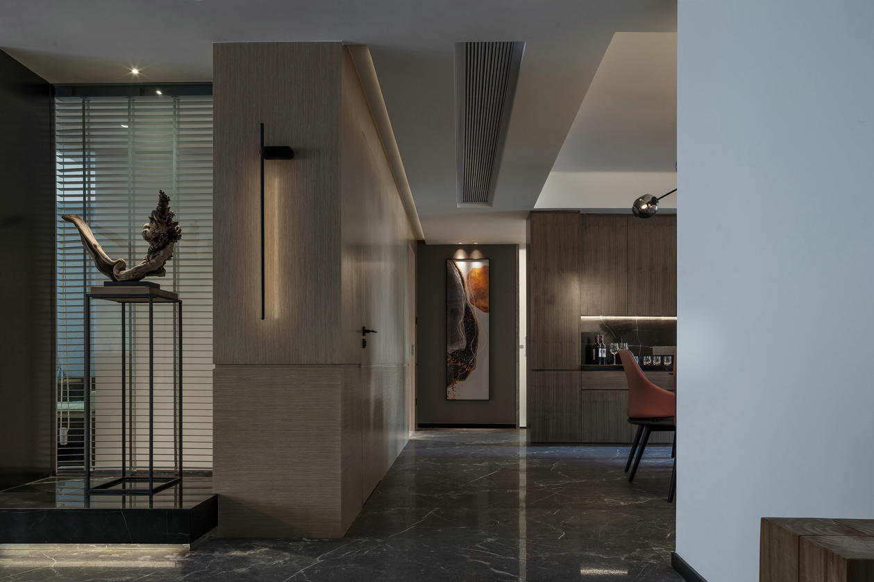 红境组设计 | 185㎡简约私宅，自然而宁静！-14