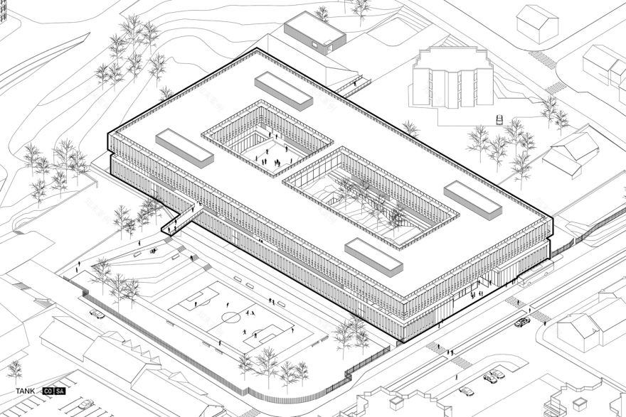 莱昂纳多·达·芬奇技术学院 · 模块化建筑的简约之美-19