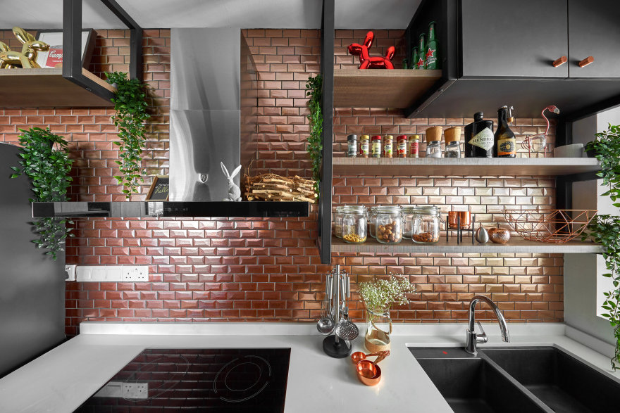 A Modern Industrial Apartment at Telok Blangah - Ideasxchange Interior Design -5