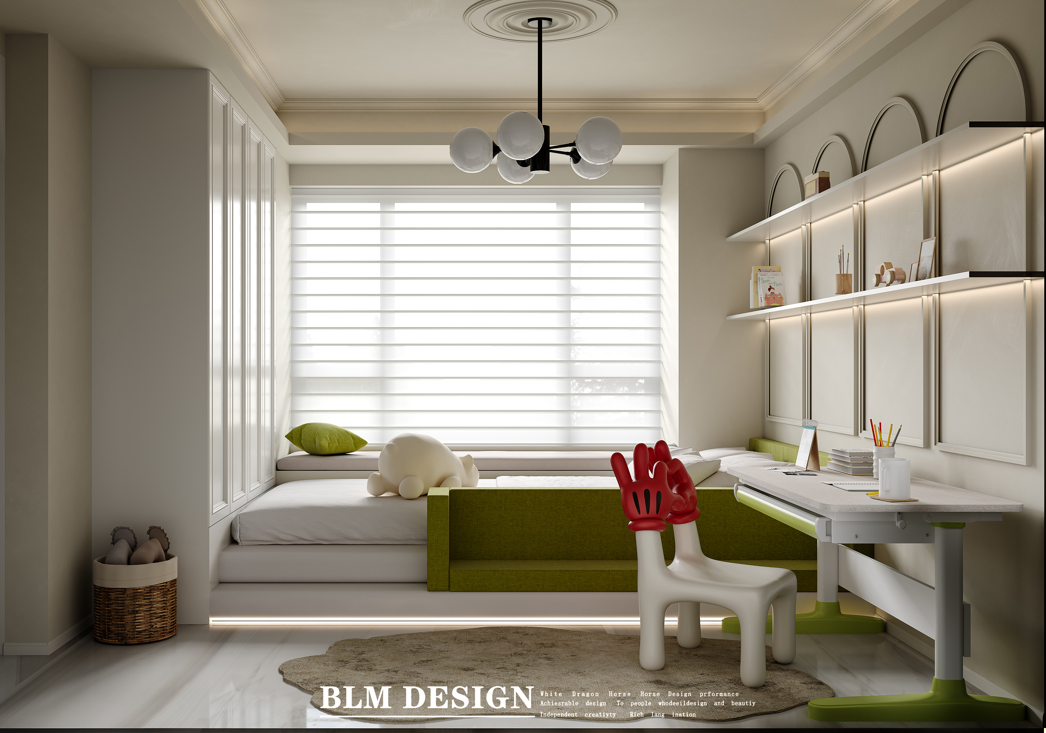 法式装修案例效果图-5