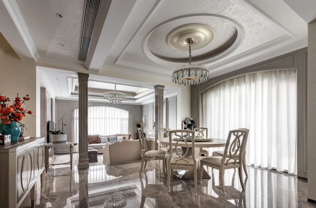 半山御府 500㎡美式轻奢丨杨智鹏,吴静-38