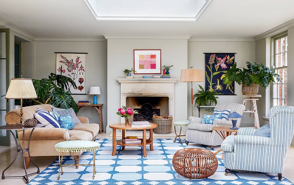 英式乡村小屋的彩色灵魂-8