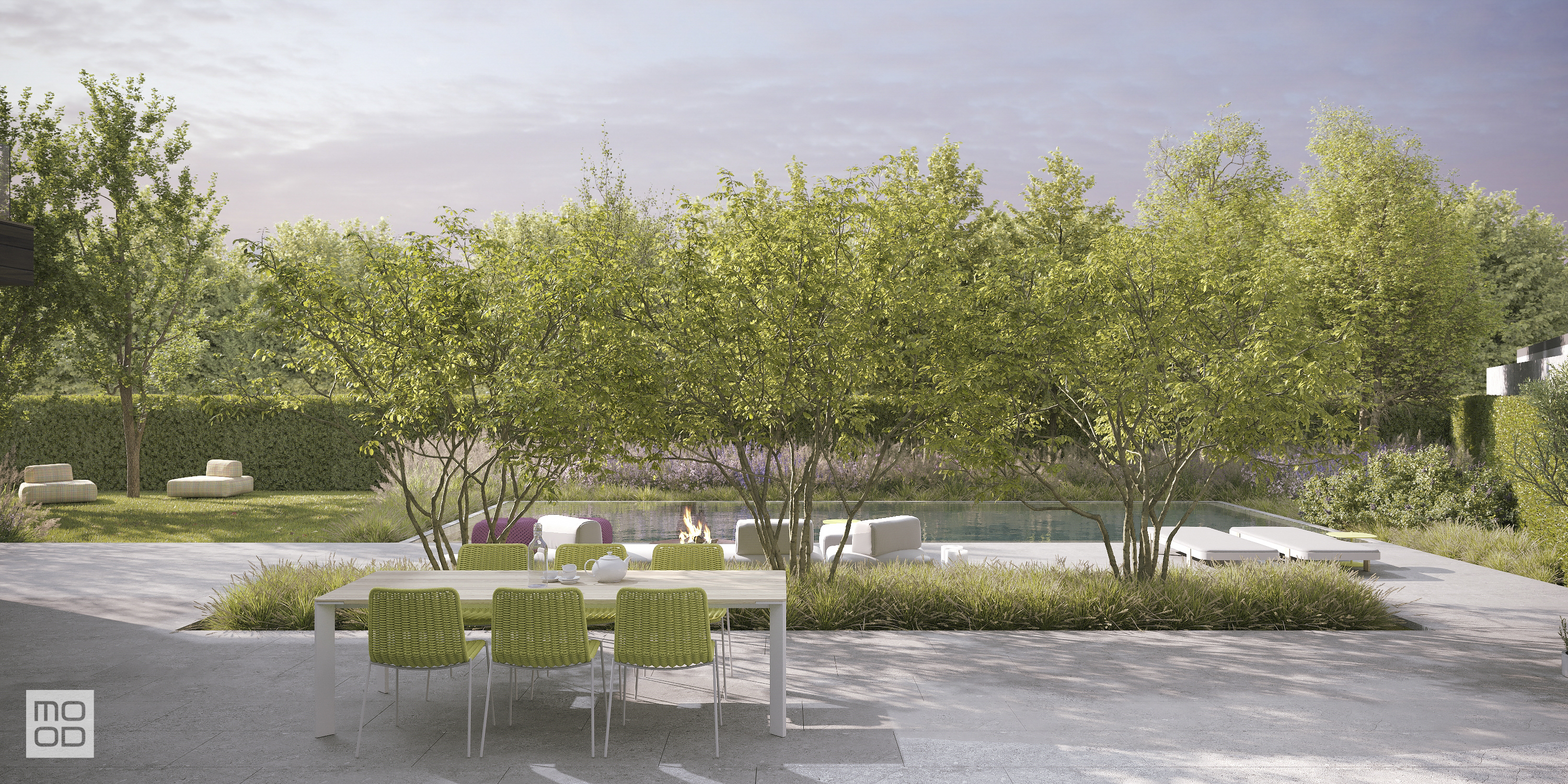 Private garden landscape design-14