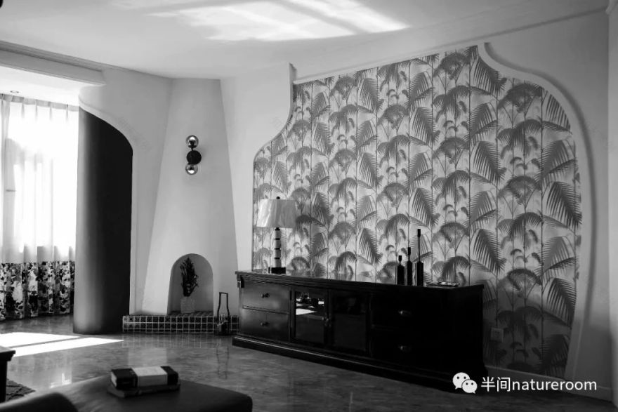 半间设计打造 140㎡轻美式家居,包头二手房改造“荣资梦乡”-0