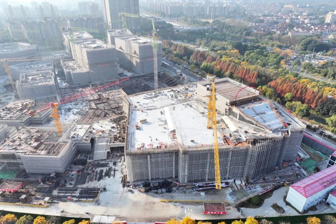 主体结构全面封顶！无锡“文化+商业+生态”新地标建设全速推进！-24